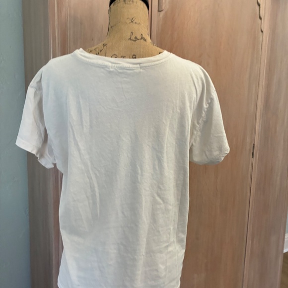 Anthropologie LetLuv Fleetwood Mac Dreams Graphic Tee distressed vintage look M - Picture 9 of 16